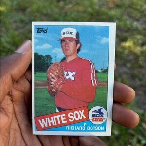 Topps White Sox Baseball Card